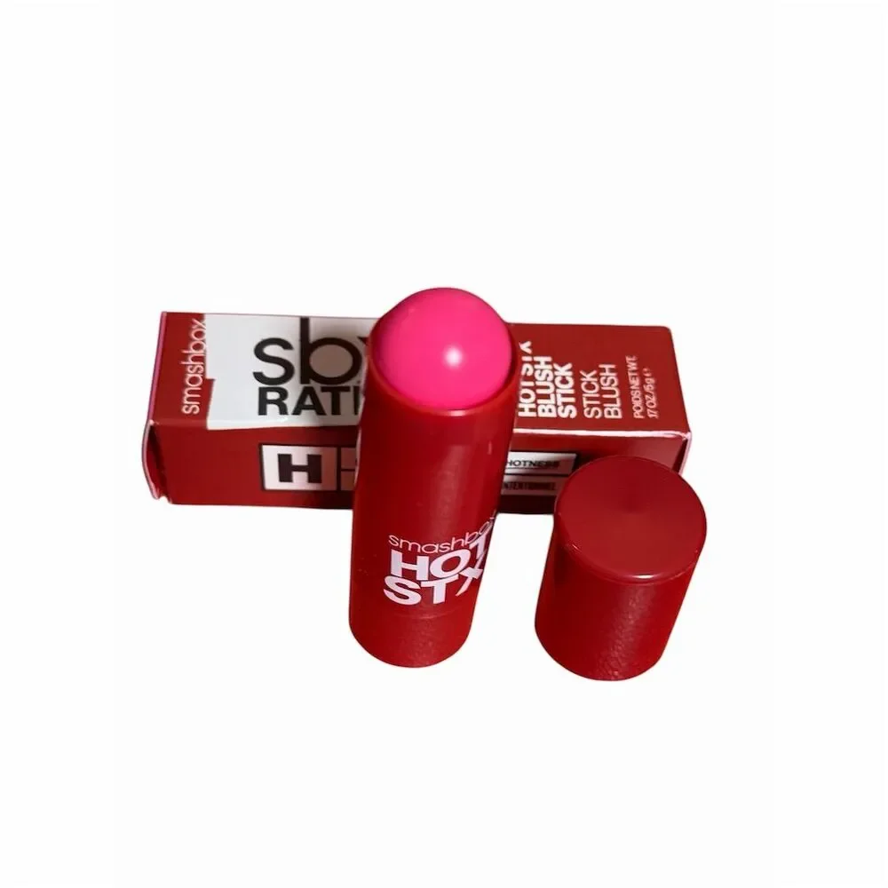 Smashbox Hot STX Blush Stick Vibrant Pink Cream Makeup 0.17 oz
